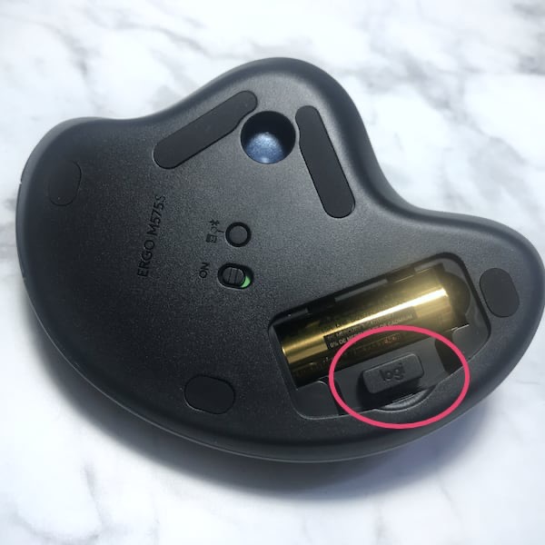 M575Sの中のUnifying USBレシーバー